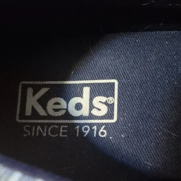 Keds Denim Blue Lace-Up Sneakers - Women’s Size 8 - Picture 2 of 5